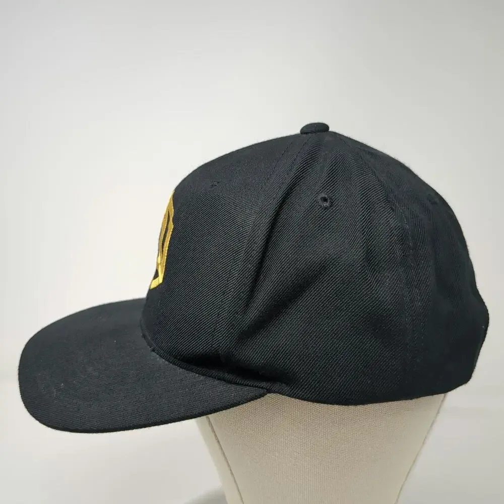 Yupoong Snapback Hat Black One Size Gold Adam Lambert VIP Concert Tour Merch